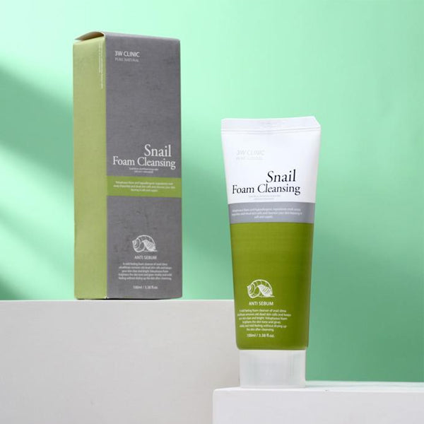 3W Clinic Snail Foam Cleansing 100ml