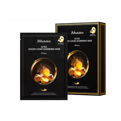 JM SOLUTION ACTIVE MASK - Gold Caviar Nourishing