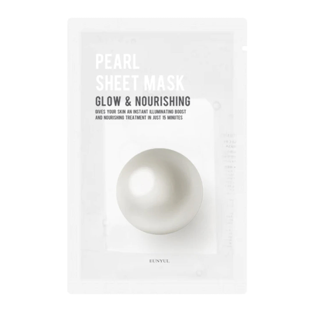 EUNYUL - Purity Facial Sheet Mask Pack - Pearl - Glow & Nourishing