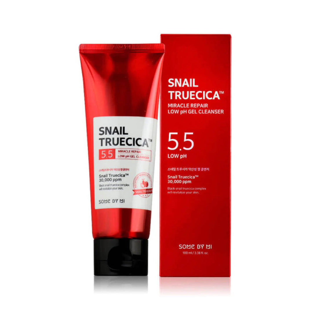 Some By Mi Snail Trueclca Miracle Repair Low pH Gel Cleanser 5.5 Low pH 100ml