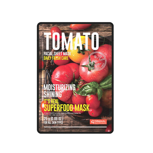 Dermal It's Real Superfood Mask - Tomato