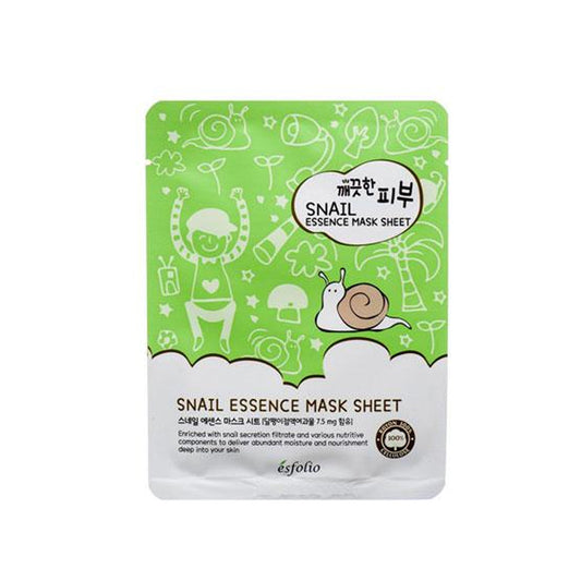 Esfolio Pure Skin Essence Mask Sheet 25 ml - Snail Essence