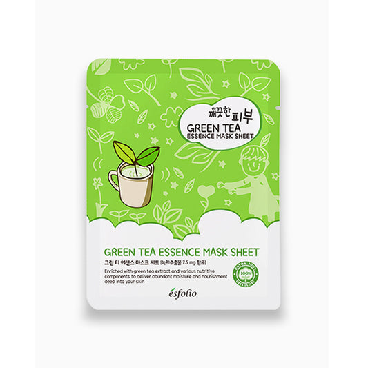 Esfolio Pure Skin Essence Mask Sheet 25 ml - Green Tea Essence