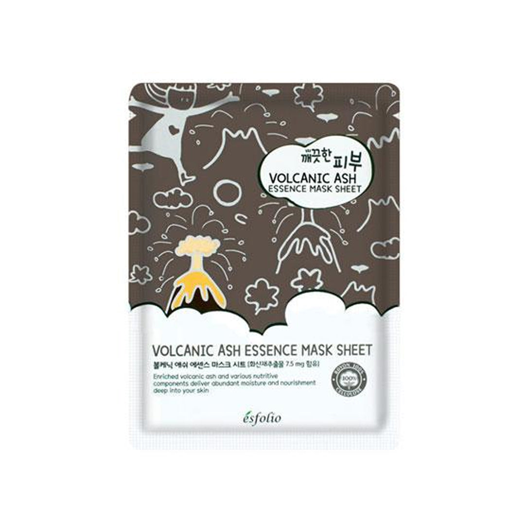 Esfolio Pure Skin Essence Mask Sheet 25 ml - Volcanic Ash Essence