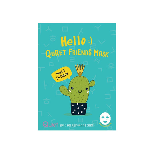 Quret Friends Mask- Cactus