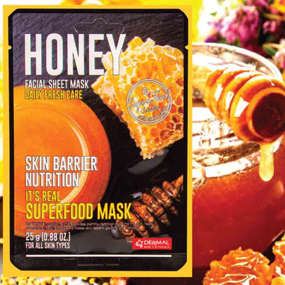 Dermal It's Real Superfood Mask - Honey