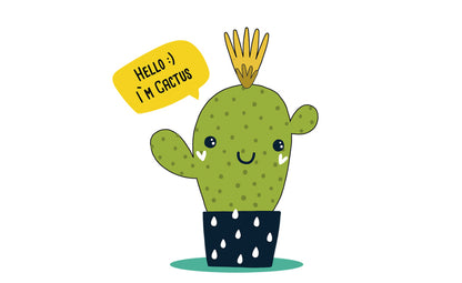 Quret Friends Mask- Cactus