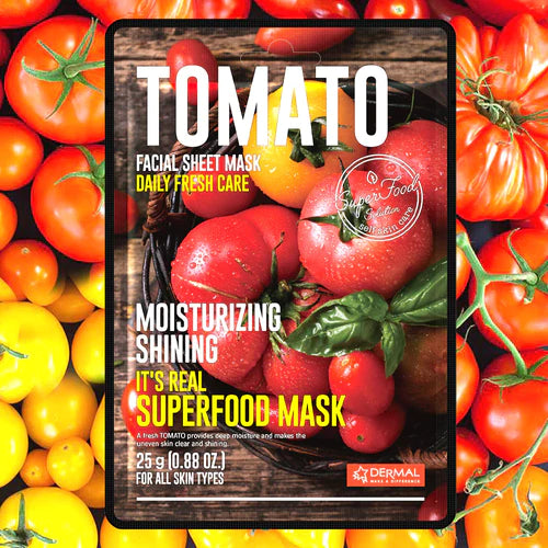 Dermal It's Real Superfood Mask - Tomato