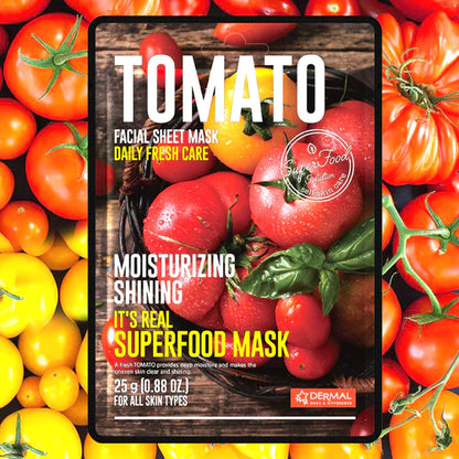 Dermal It's Real Superfood Mask - Tomato