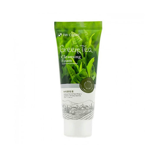 3W Clinic Green Tea Foam Cleansing 100ml